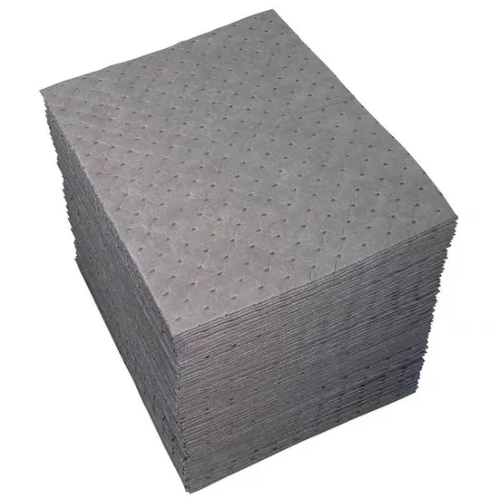 Customized Color Grey Universal & Oil Absorbent Mats for Water-Oil Separation